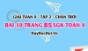 Bài 10 trang 85 Toán 8 Tập 2 Chân trời sáng tạo: Hình Thang & Tam Giác Đồng Dạng